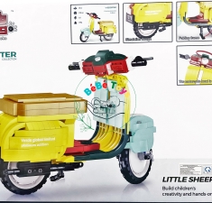 LEGO NO.50018 LẮP RÁP XE VESPA ( 747+ MẢNH  )