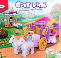 Lego Xếp Hình Xe Bí Ngô Của Lọ Lem XB.52015 (374 mảnh )