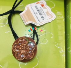 Côt Tóc Hoa 5 Cánh Đá Cao Cấp