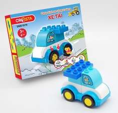 GHÉP HÌNH XE CÔNG TRƯỜNG - XE TẢI 9 CHI TIẾT