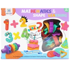 Đồ Chơi Đất Nặn Số Và Hình Học Mathematics & Shape Learning - YiQis 5824-B