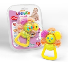 Đồ Chơi Lúc Lắc Cho Trẻ - Chuông Vòng Tròn Hình Hoa - Happy Baby 580008