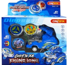 Đồ Chơi Con Quay Chiến Binh Ánh Sáng - 81129 - Chiến Xa Khủng Long