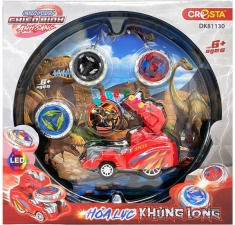 Đồ Chơi Con Quay Chiến Binh Ánh Sáng - 81130 - Hỏa Lực Khủng Long