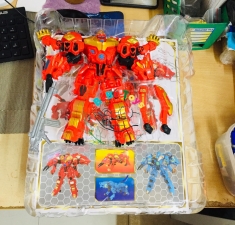 Đồ chơi robot biến hình cực ngầu Steel Beast team 2858