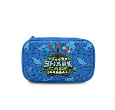 Bóp viết 3D - Shark Cage Xanh