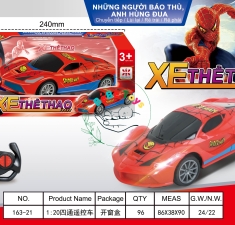 XE ĐIỀU KHIỂN SIÊU NHÂN NHỆN 163-21