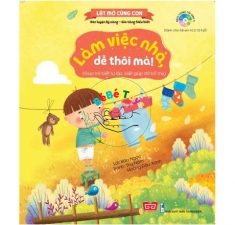 Sách kỹ năng đầu đời cho bé- Làm việc nhà, dễ thôi mà