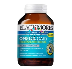 Viên uống bổ não, tăng cường trí nhớ Blackmores Omega Daily Concentrated Fish Oil
