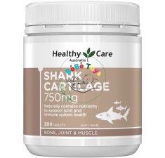 Viên uống Sụn cá mập Healthy Care Shark Cartilage 750mg 200 viên