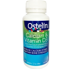 Viên uống canxi bầu Úc Ostelin Calcium & Vitamin D3 130 viên ÚC
