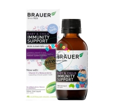 [MẪU MỚI] Siro Tăng sức đề kháng cho bé Brauer Baby & Child Immunity Support 100ml ÚC
