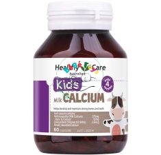 Viên uống Bổ sung Canxi sữa Healthy Care Milk Calcium 60 viên ÚC