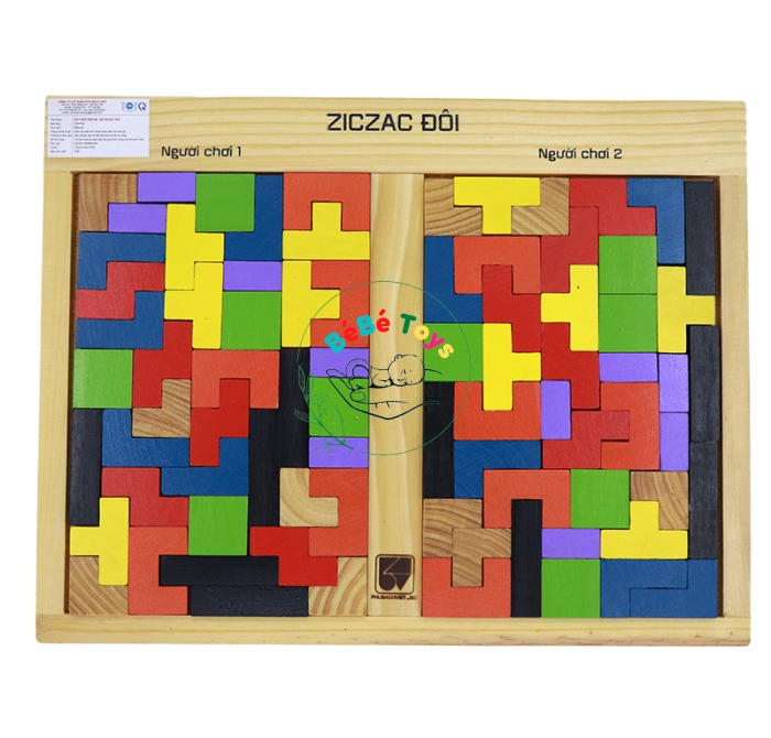 XẾP HÌNH PENTOMINO ĐÔI – ZICZAC ĐÔI
