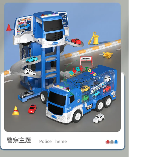 XE CONTAINER BIẾN HÌNH ĐUỜNG RAY THÔNG MINH SJ685