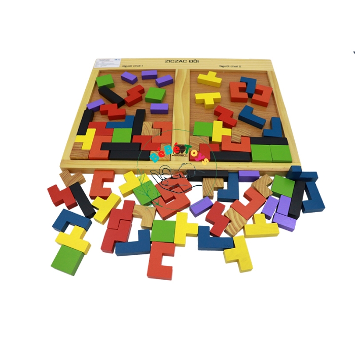 XẾP HÌNH PENTOMINO ĐÔI – ZICZAC ĐÔI