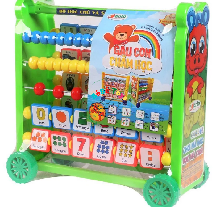 BẢNG CHỮ CÁI, CHỮ SỐ TIẾNG ANH- DINO (SATO 97)