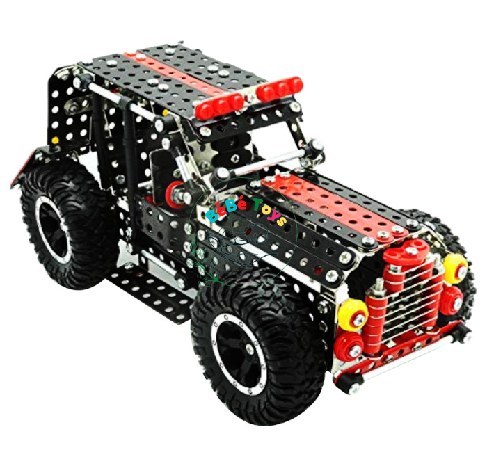 MÔ HÌNH LẮP RÁP XE JEEP KIM LỌAI NO,503