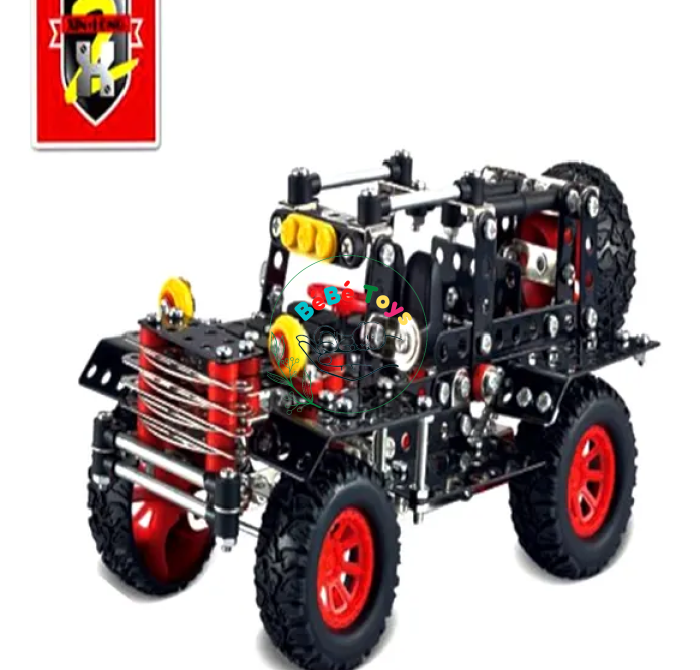 MÔ HÌNH LẮP RÁP XE JEEP KIM LỌAI NO,503
