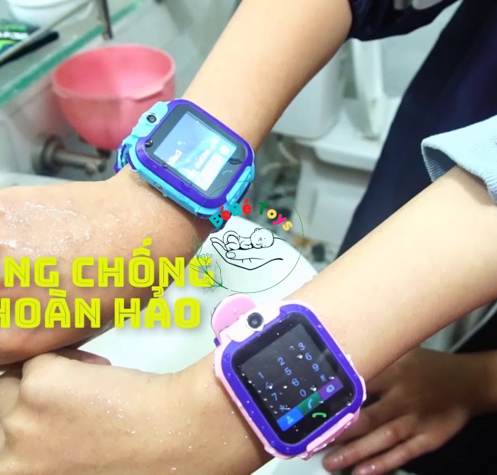 Đồng Hồ Thông Minh Trẻ Em  Q12 Nghe Gọi, Định Vị Vị Trí LBS Chống nước IP67 Có Camera Và Gọi Khẩn Cấp