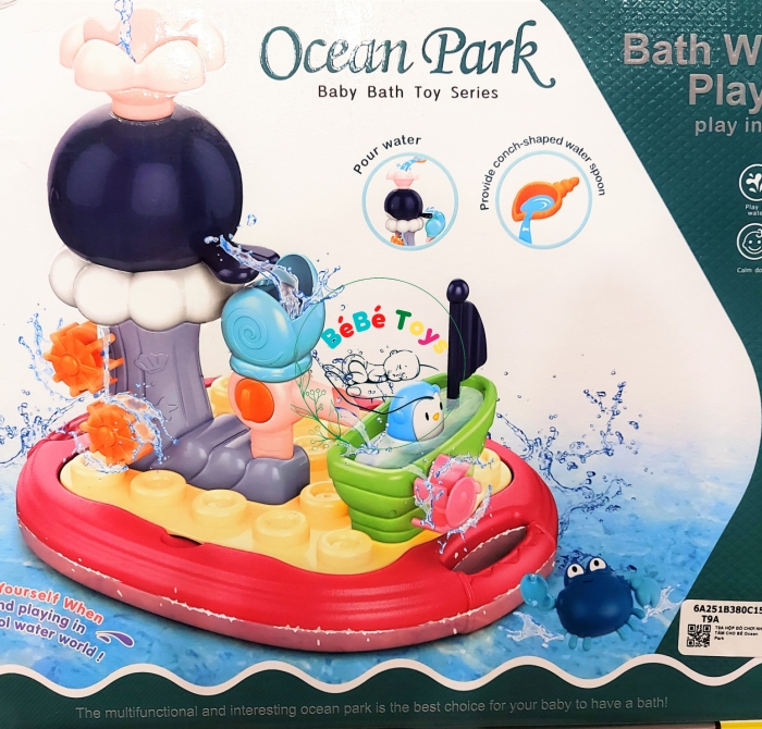 Đồ chơi nhà tắm - cánh cụt ra biển bơi- T90A