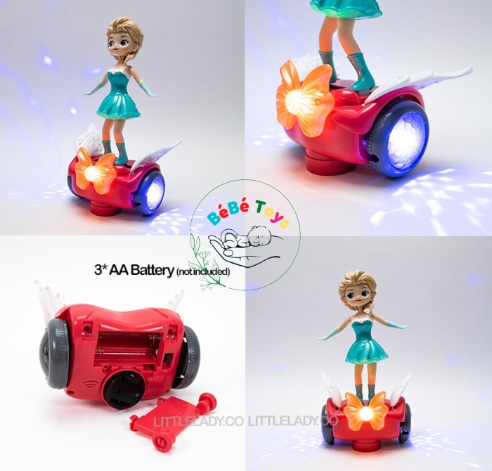 HỘP BABY 1C TRƯỢT XE THĂNG BẰNG PIN, LD-158D