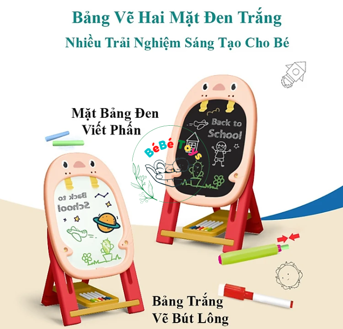 BẢNG VẼ KHỦNG LONG 2IN1 S074