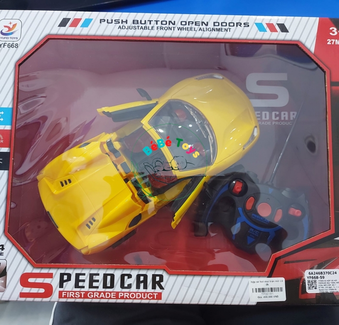 XE ĐIỀU KHIỂN FERRARI F458 - (MÀU SP GIAO NGẪU NHIÊN)- YF668-59