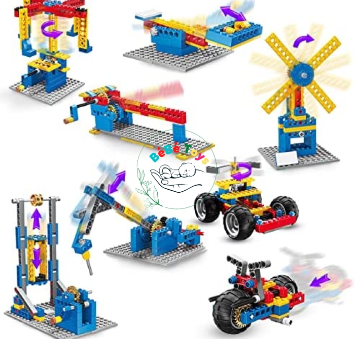 Lego Education Lắp Ráp Mô Hình Sáng Tạo 4in1 - NO.123-509