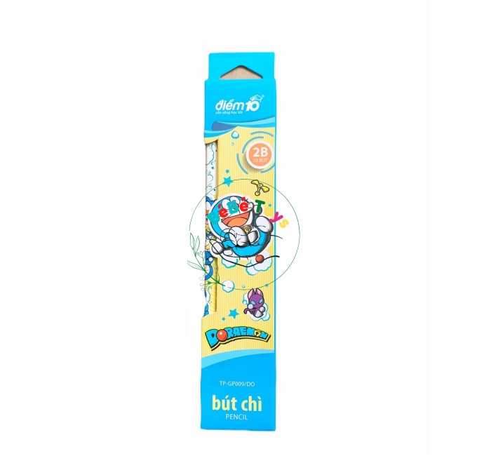 Bút chì gỗ Thiên Long Điểm 10 2B TP-GP009/DO