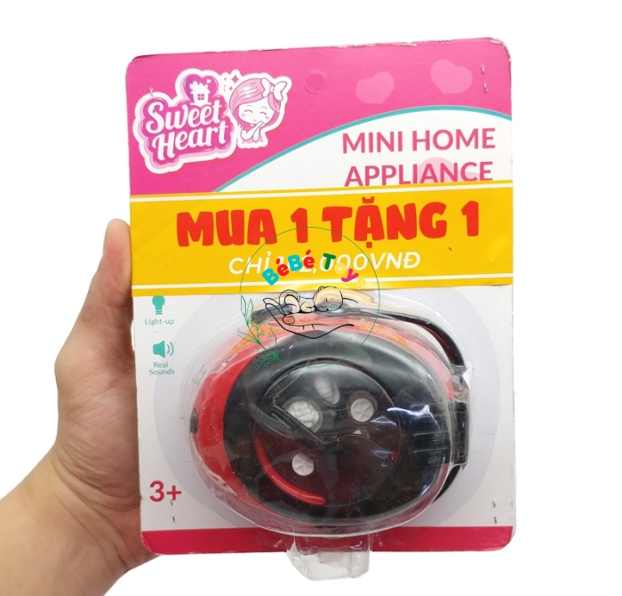 Đồ Chơi Đồ Gia Dụng - Sweet Heart CB-SH500-EY - Máy Xay Sinh Tố + Nồi Cơm Điện