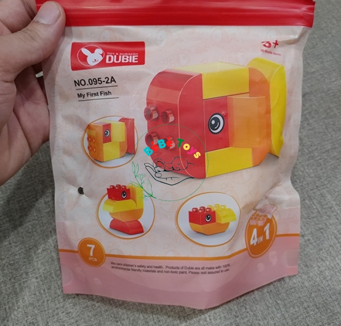 Bộ Ghép Hình Mega Junior Block 095-2A (7 Mảnh Ghép)