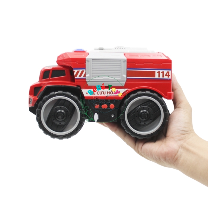 Xe Cứu Hỏa Kết Hợp Ánh Sáng Và Âm Thanh - 832334