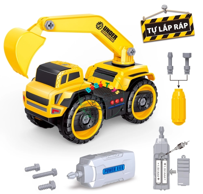 Xe Xúc Công Trình Tự Tháo Lắp - Duka SF 839619