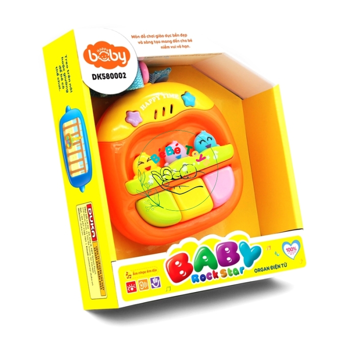 Đồ Chơi Baby Rock Star - Organ Điện Tử - Happy Baby 580002