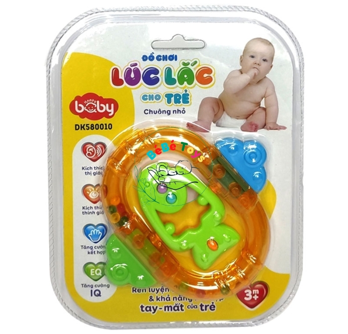 Đồ Chơi Lúc Lắc Cho Trẻ - Chuông Nhỏ - Happy Baby 580010