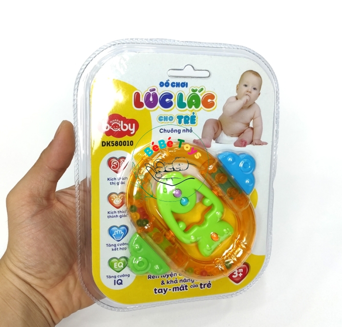 Đồ Chơi Lúc Lắc Cho Trẻ - Chuông Nhỏ - Happy Baby 580010