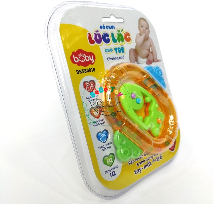 Đồ Chơi Lúc Lắc Cho Trẻ - Chuông Nhỏ - Happy Baby 580010