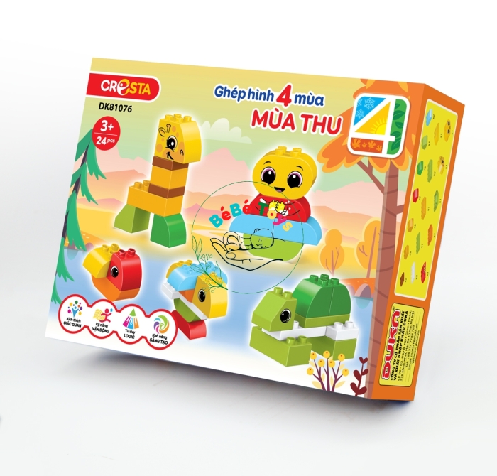 GHÉP HÌNH 4 MÙA - MÙA THU 24 CHI TIẾT