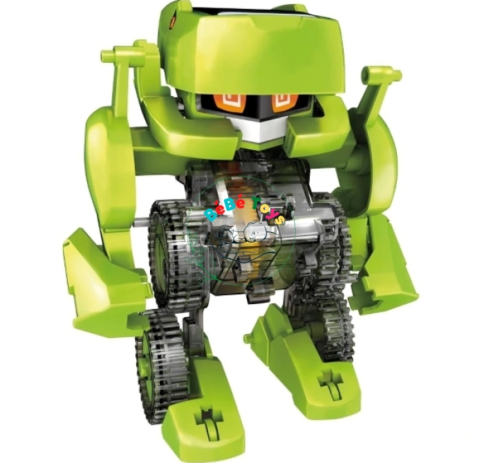 Đồ Chơi Giáo Dục STEM - Lắp Ráp Robot Khủng Long Biến Hình Chạy Bằng Năng Lượng Mặt Trời New Energy 218