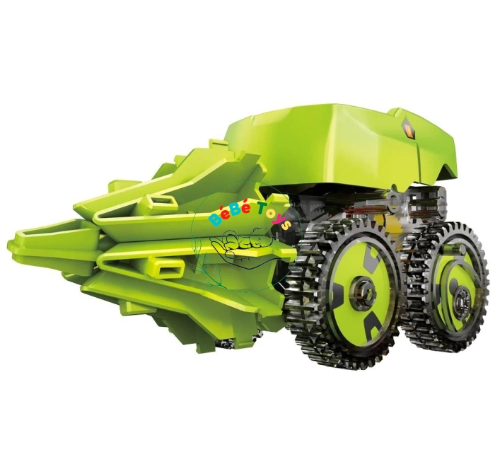 Đồ Chơi Giáo Dục STEM - Lắp Ráp Robot Khủng Long Biến Hình Chạy Bằng Năng Lượng Mặt Trời New Energy 218