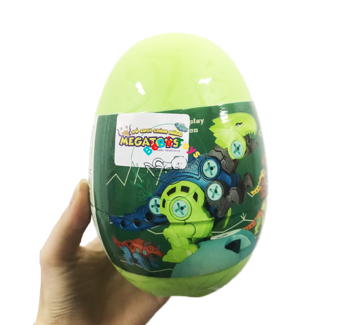 Đồ Chơi Lắp Ráp DIY Trứng Khủng Long Khổng Lồ PZ601 (Mẫu SP Bên Trong Là Ngẫu Nhiên)