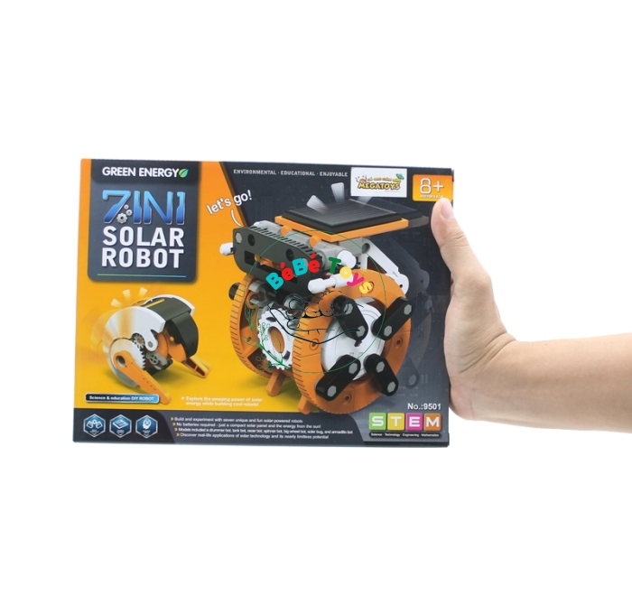 Lắp Ráp Robot Chạy Bằng Năng Lượng Mặt Trời - Green Enegy 9501