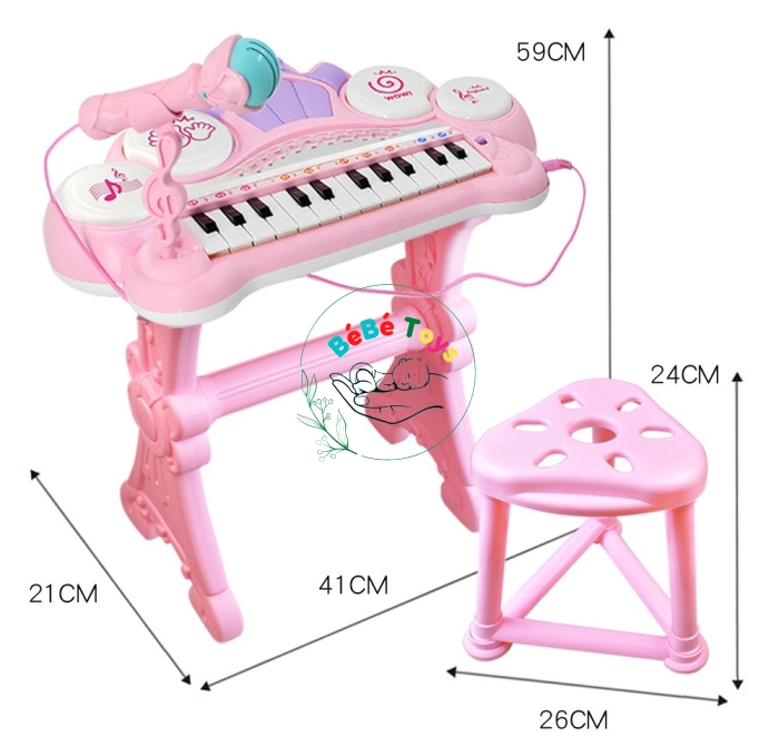 BỘ ĐÀN PIANO KÈM GHẾ HY2356-81