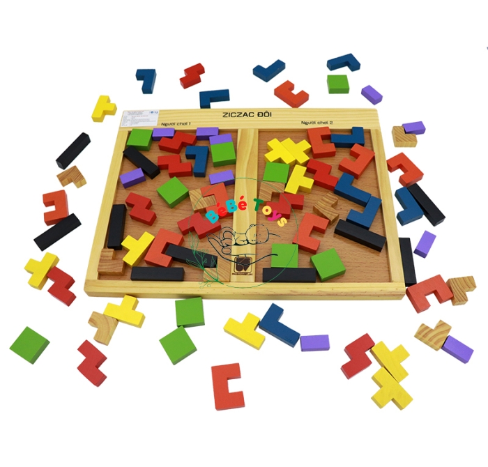 XẾP HÌNH PENTOMINO ĐÔI – ZICZAC ĐÔI