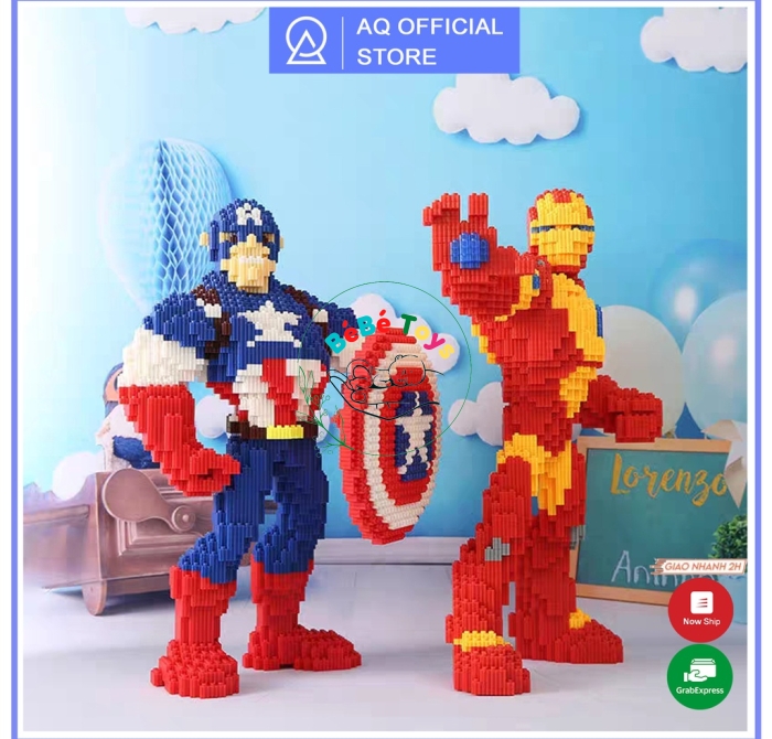 LEGO ĐỘI TRƯỞNG MỸ 45CM- 8608