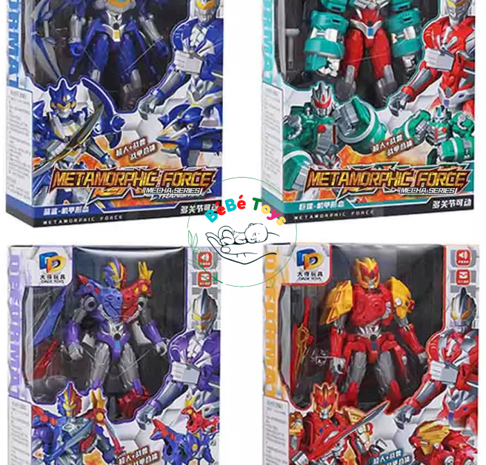 ĐỒ CHƠI SIÊU NHÂN ĐIỆN QUANG ULTRAMAN BIẾN HÌNH ROBOT CÁ MẬP - d622-h099b
