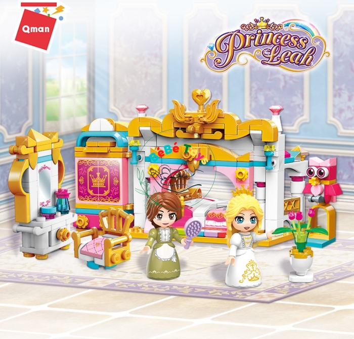 Đồ chơi lắp ráp, xếp hình lego Qman 32012: Căn phòng công chúa - 282 mảnh