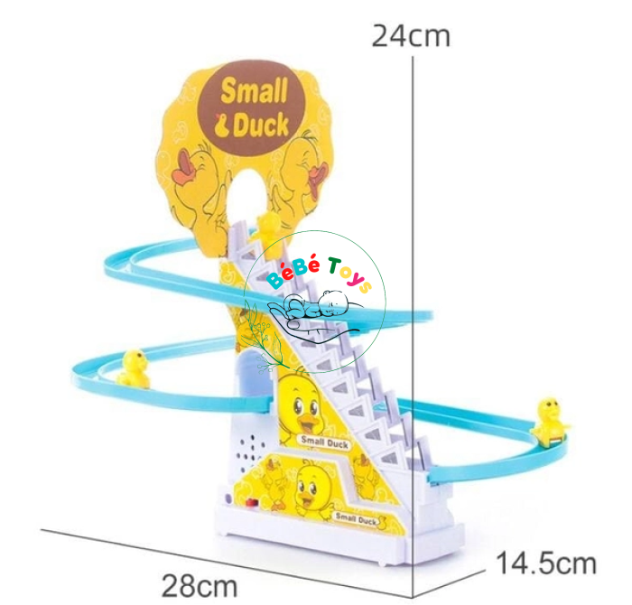Bộ 6 Vịt leo cầu thang, kèm  nhạc vui nhộn - 3301 