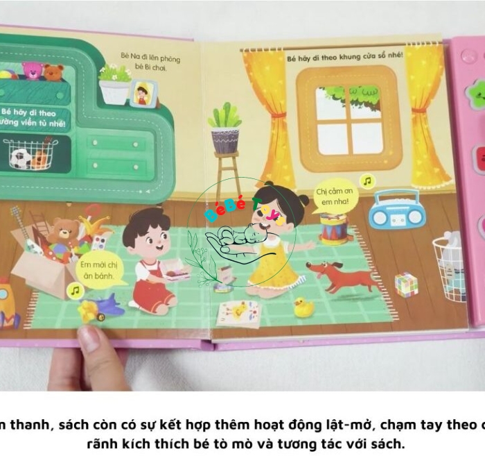 Sách Âm Thanh Bé Ngoan Học Lễ Phép